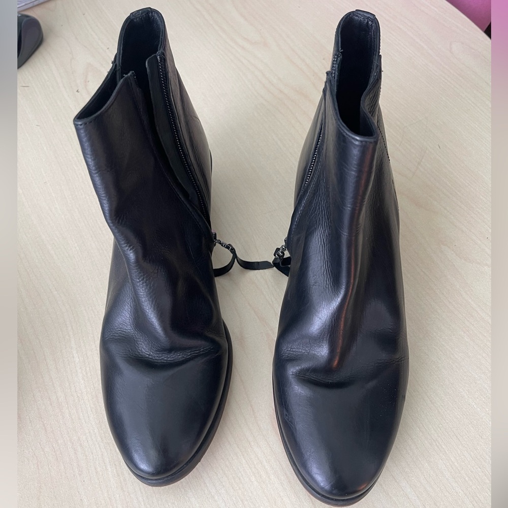 Sam Edelman Black Ankle Boots